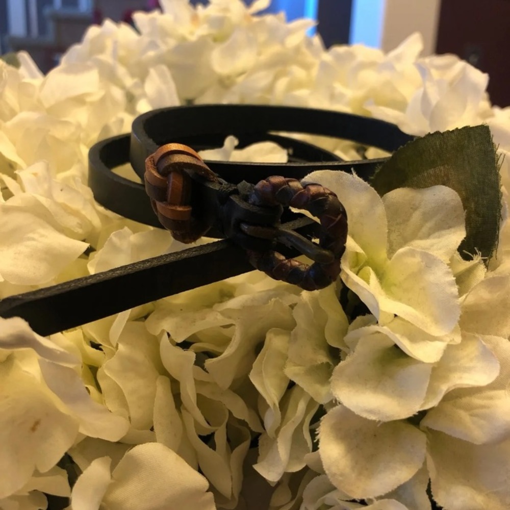 Anthropologie skinny belt
